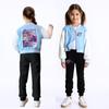 Gruppo femminile Kpop cacciatrice di streghe set per bambini manica lunga girocollo pantaloni corti uniformi da baseball set da 2 pezzi