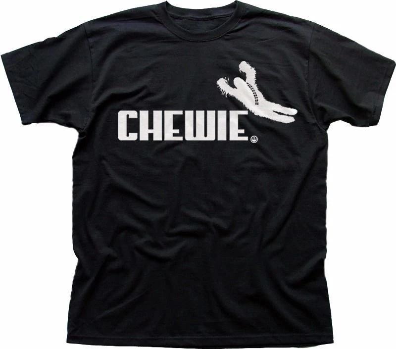 CHEWIE CHEWBACCA HAN SOLO JEDI REBEL black t-shirt OZ5228 XL