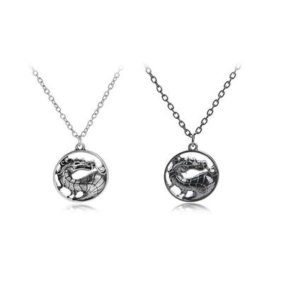 European & American Fashion Dragon Pendant Necklace - Creative, Versatile Accessory for Clothing and Decoration