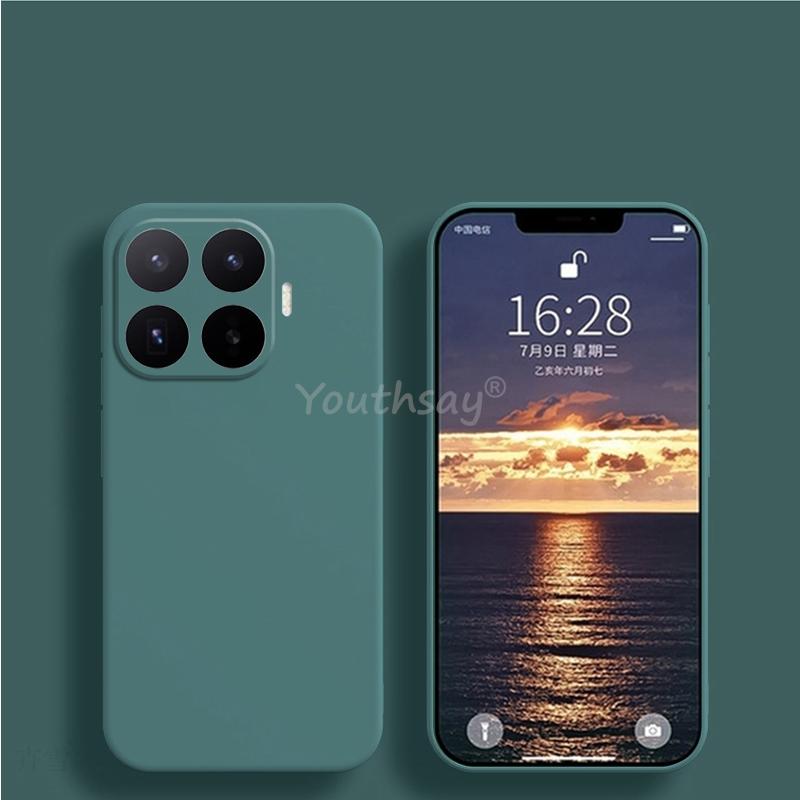 For Honor Win Turbo Case Liquid Silicone Plain Honor Win Turbo Cover TPU Anti-drop Phone Protector Cover Honor Win Turbo Case