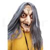 Maska hlavy starého muža Úniková miestnosť strašidelného domu Strašidelné scény Kostýmové rekvizity Halloween horor Dlhovlasá čarodejnica Pokrývka hlavy