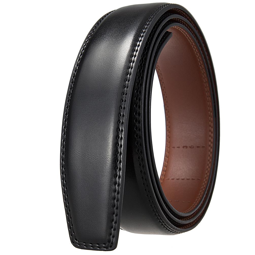 Mary Automatic men's belt strip 3.5cm wide automatic belt strip, simple commuter belt strip