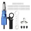 Lightweight Rivet Guns Drill Attachment With 40% Strong Metal Claws Riveting Tool For Aluminum And Steel Fasteners