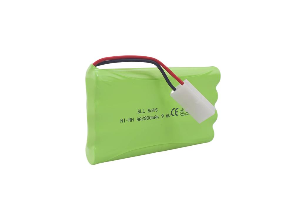 2PCS 9.6V 2800mAh AA Plug Tamiya Plug and USB Charging Cable for Remote Control Cars, Trucks, Tanks, Construction Vehicles, and RC Boats