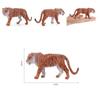 Pvc Tiger Model Static Collectible For Kids Educational Display