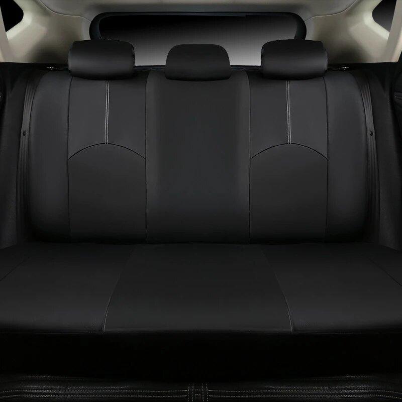 Set of Supretto Car Covers Made of Eco-leather (Art.7155)