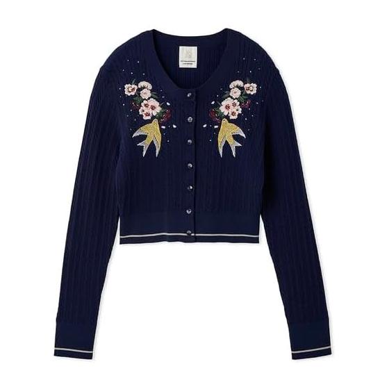[LILY BROWNKEITA MARUYAMA] Embroidered cardigan LWND261185