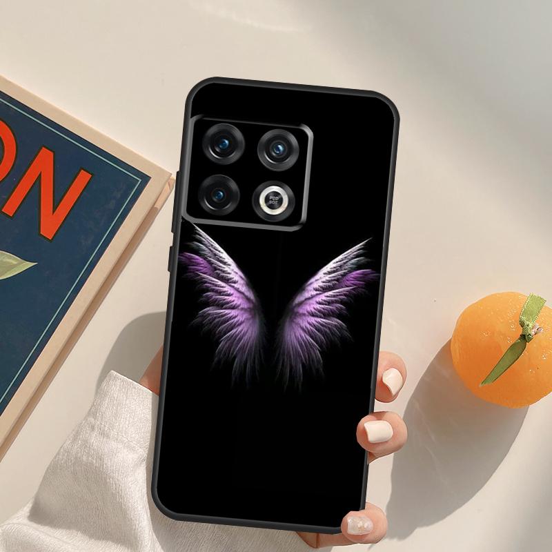 Fantasy Engel Mädchen Flügel Hülle Für OnePlus Nord 5 CE 2 3 4 Lite N20 N30 OnePlus 15 13 12 11 13T 10T 10R 12R 13R Abdeckung