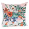 Nordic art bouquet printed pattern cushion cover for home living room sofa bedroom decoration throw pillow pillowcase