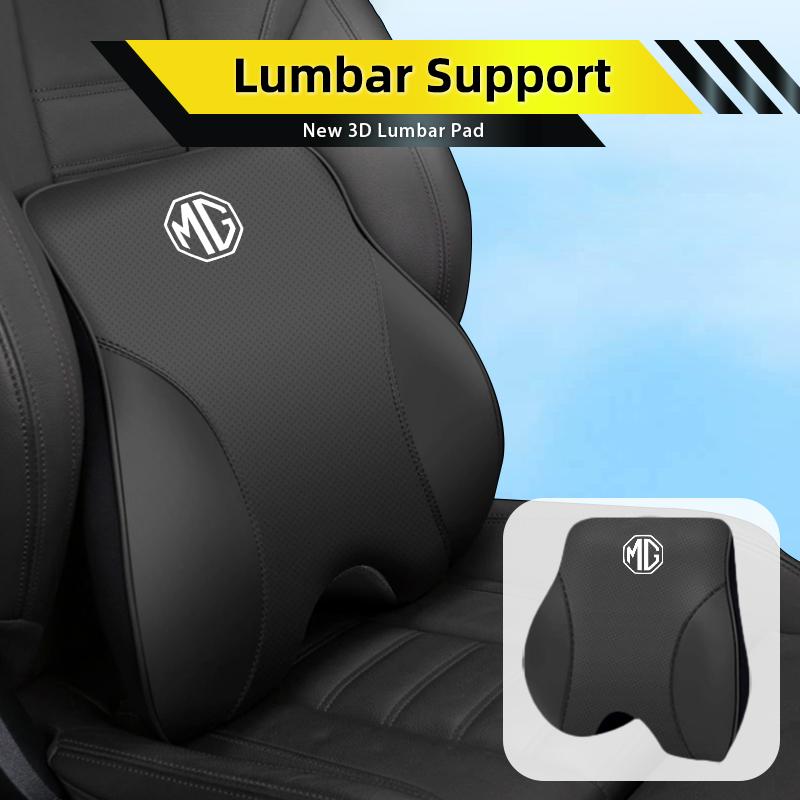 1Pcs Car Seat Headrest Neck Pillows Lumbar Support Car Accessories For MG 6 3 5 TF ZR ZS HS GS g GT Hector RX5 RX8 350 550 Gundam