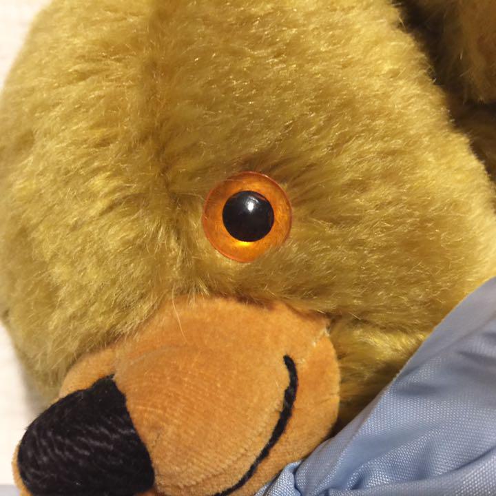 [USED] Vintage Merrythought Cheeky Teddy Bear Plush Toy, Gold Mohair