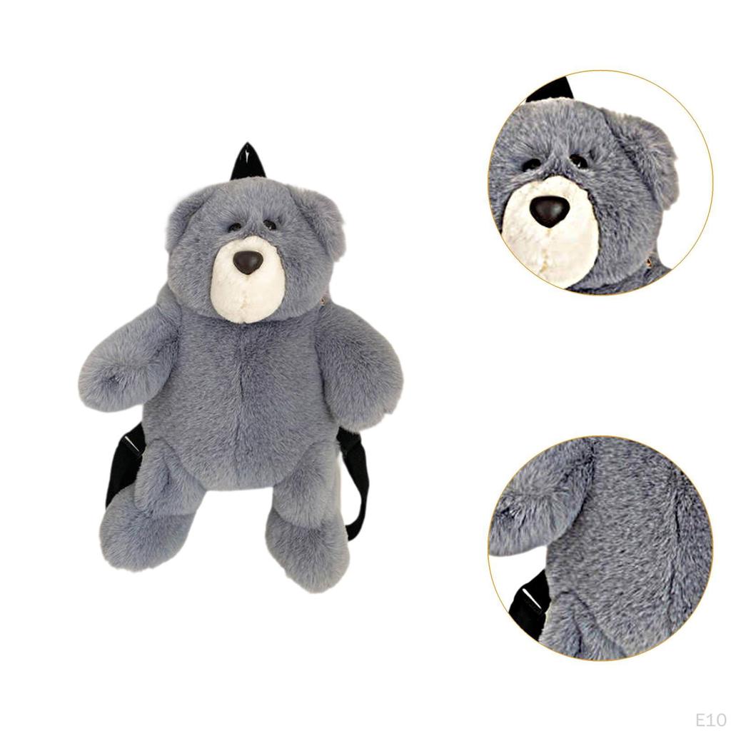 Plecak Pluszowy Miś Regulowany Pasek Na Ramię Plecak Dzienny Dla Dzieci Nastolatki Kobiety Chłopcy