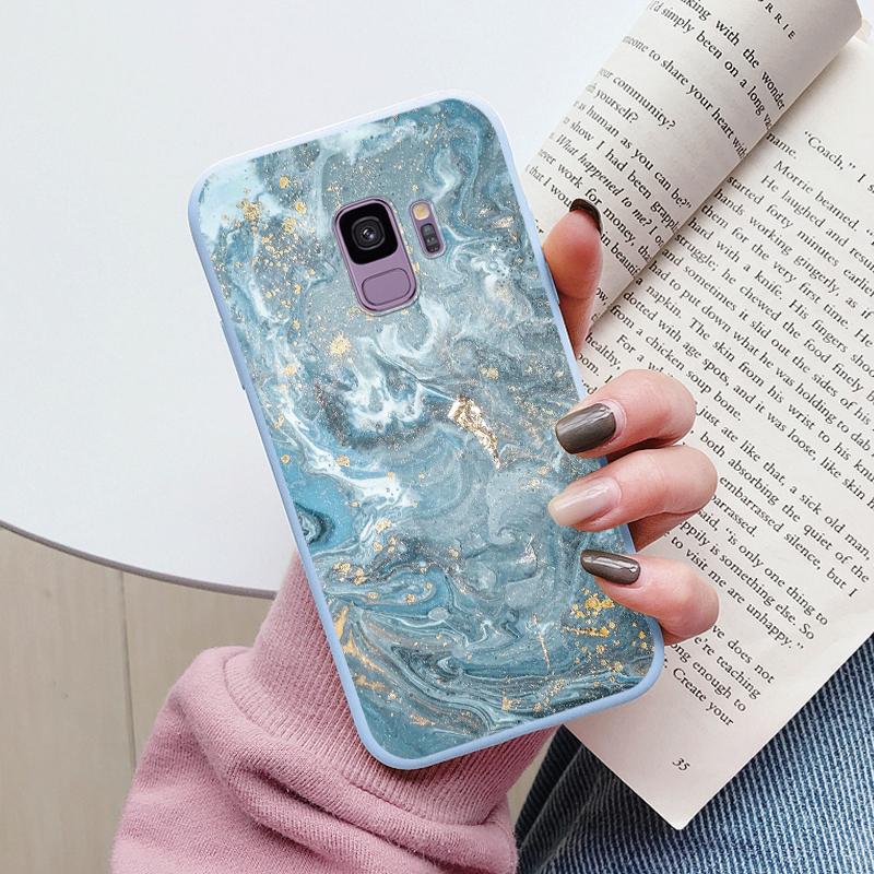 

Color Luxury Marble Case For Samsung Galaxy S9 S 9 Plus Fundas Soft Silicone Protection Back Cover For Samsung S9 Shockproof Bag S9 Plus