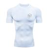 Dragon Skeleton  Men's Sports T-shirt Training Fitness Compression Workout T-Shirt Rashgard Tops Tee Short Sleeve T-Shirt