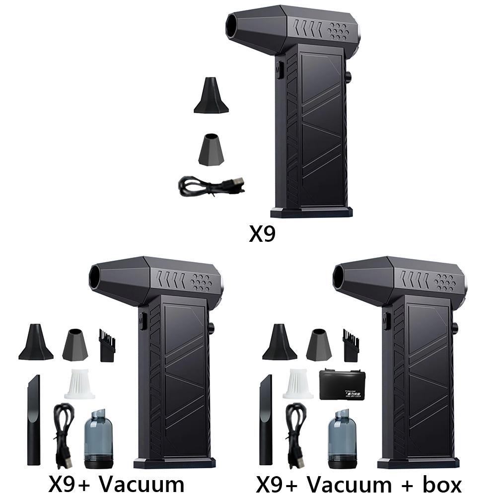 300000RPM Mini Turbo Fan Rechargeable Powerful Air Blower Multifunctional Portable Turbo Jet Fan for Cleaning Keyboards