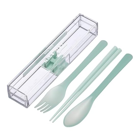 Iwasaki Industry Lustroware Trio Set, Extra Durable Case, Rattling Noise Prevention, 18cm Chopsticks