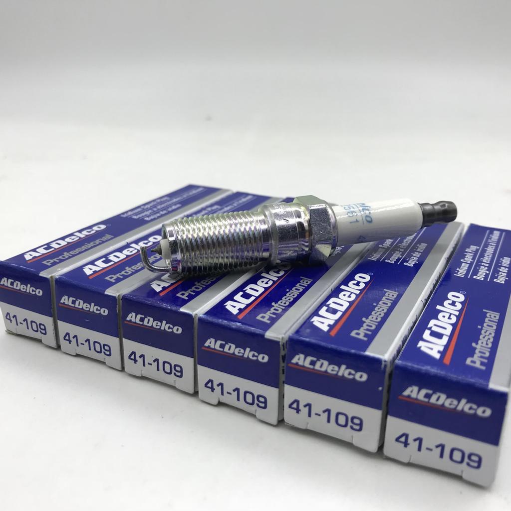 New 6pcs 41-109 12622561 Iridium Spark Plug For CHEVROLET XTS SRX CTS ATS For FORD For JEEP For MAZDA For VOLVO 12622561 41-109