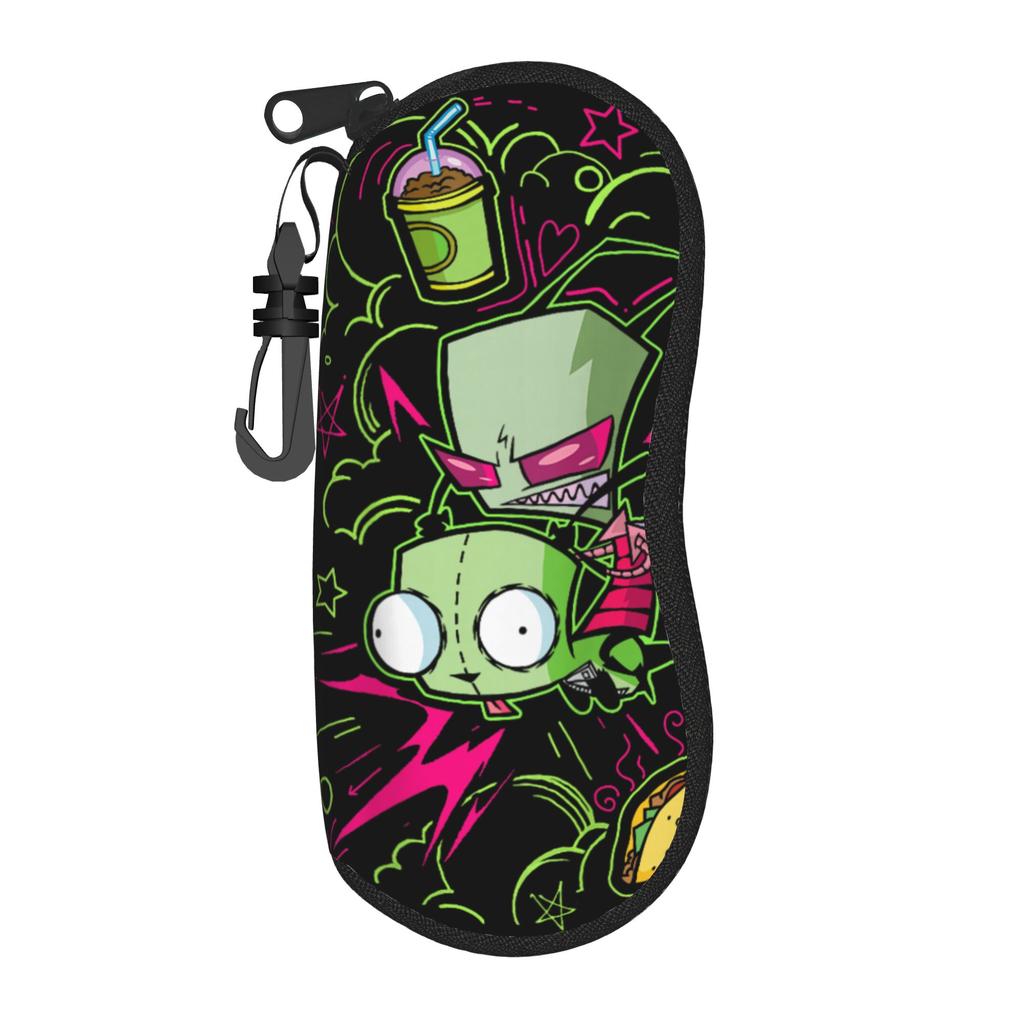 Invader Zim Riding Gir Glasses Case Men Women Lightweight Accessories Eyewear Protector Print Sunglasses Box