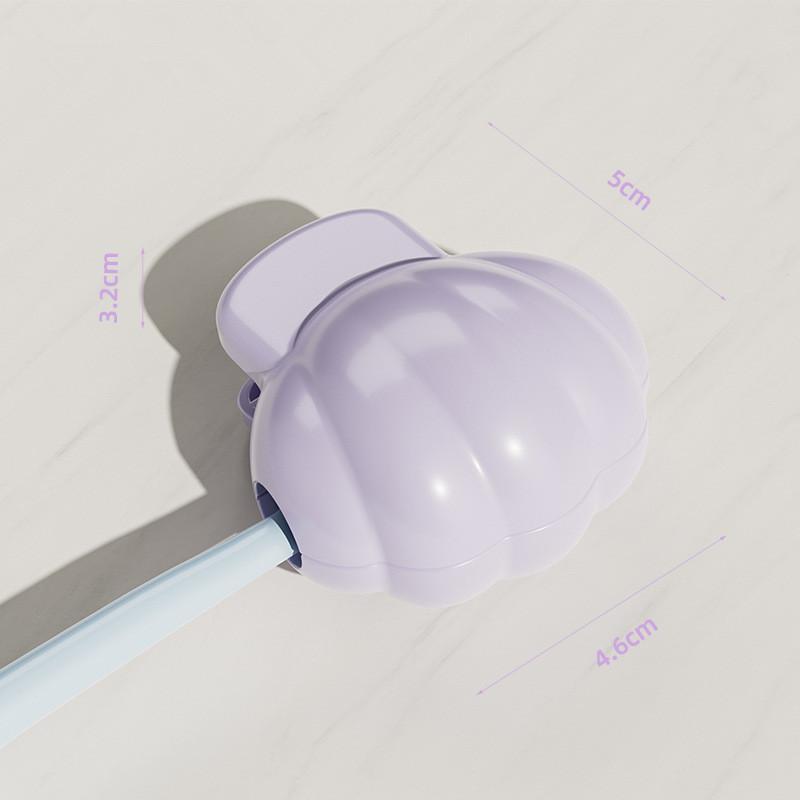 Travel Portable Toothbrush Head Cover Waterproof Dustproof Toothbrush Protective Cap Plastic Clip For Household Bathroom