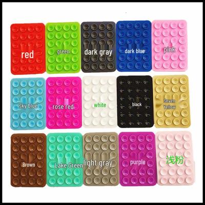 24-Piece Silicone Suction Cup Set for Mobile Devices, Tablets, and Chargers.