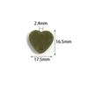 10pcs/Lot 16mm Heart Flocked Acrylic Beads For Jewelry Making Loose Spacer Big Hole Beads DIY Bracelet Necklace Accessories