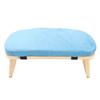 Wooden Meditation Bench Ergonomic Detachable Meditation Kneeling Stool Soft Cushion for   with Carry Bag