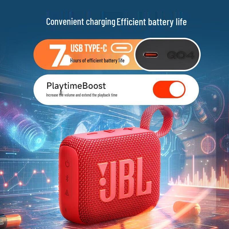 JBL GO4 Portable Mini Bluetooth Speaker