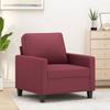 VidaXL Armchair, Seat with Cushion, Chair with Padded Backrest and Armrests, Living Room Furniture, Modern, 359153