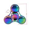 Colorful Rainbow UFO Metal Fidget Spinner | EDC Handheld Finger Toy for Focus & Anxiety Relief | Portable Desk Spinning Top Gift