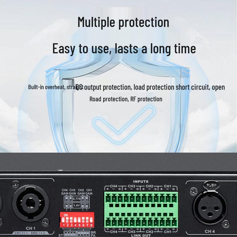 Xun Er Wei Professional Conference Audio Power Amplifier (CN Version)