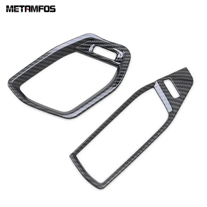 For Ford Focus -   2024 Carbon Fiber Side Front Air Condition AC Vent Outlet Cover Trim Interior Car Accessories