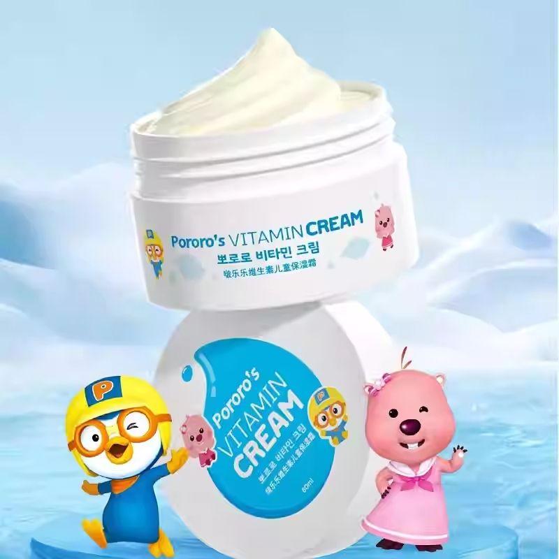 PORORO Kids Moisturizing Cream with Vitamins, 80ml 80ml