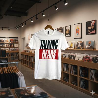 Men's and Women's T-shirts Talking Heads Logo