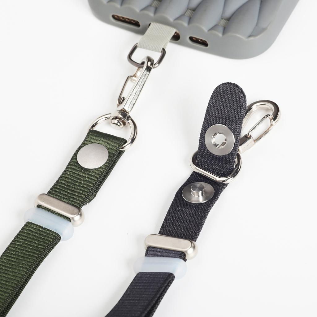 Unversal Hand Strap Lanyard for IPhone Samsung Huawei Phone Nylon Wrist Strap with Adjustable Drop-Proof DesignTether Tabs 1