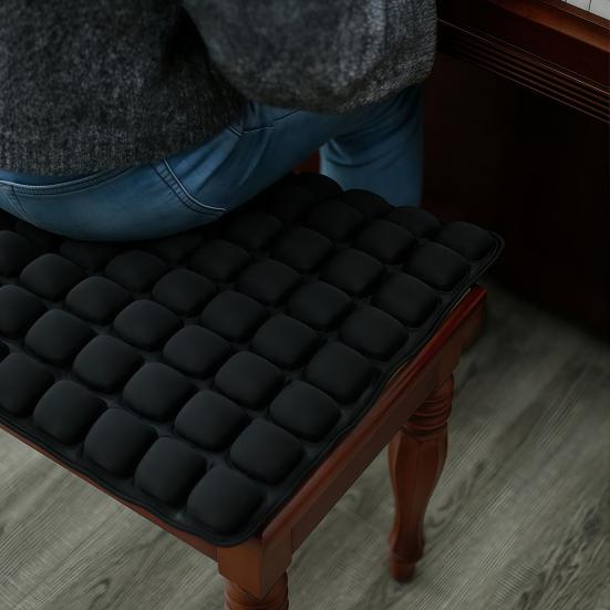 Aufblasbares Luftkissen für Bürostuhl Tragbares TPU-Sitzkissen mit eingebauter Pumpe Faltbare Hüftstütze