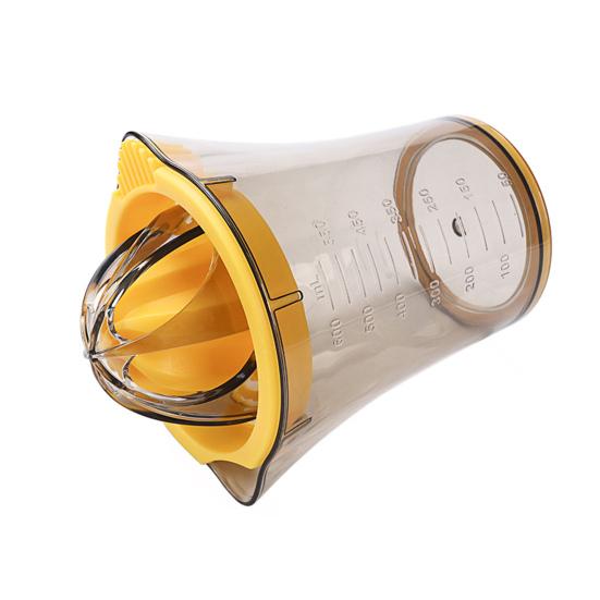 Manual Juicer with Scale And Hand Press Portable Fruit Juicer for Citrus Oranges Lemons Handheld Lemon Squeezer for Kitchen