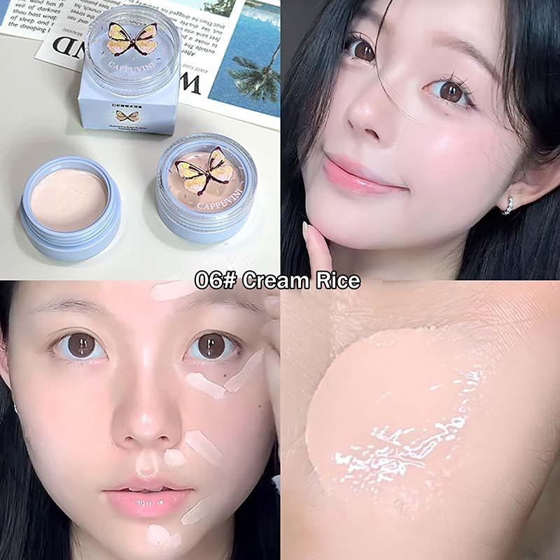 

Cappuvini Contouring Highlighter Blush Cream Pearlescent Luminizer Waterproof Multi-Purpose Face Illuminator Brighten Makeup 6