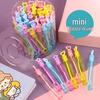 Mini Bubble Wand with Refill Solution - Children's Handheld Toy for Boys and Girls