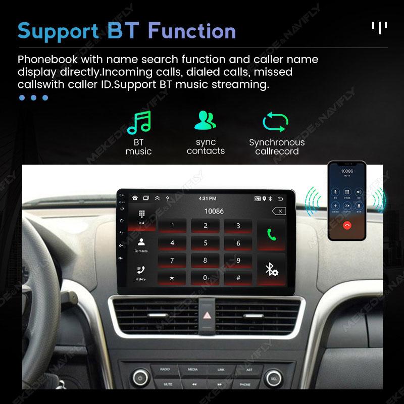 NaviFly Android All In One 1DIN 7inch 9inch Car Radio For Universal Navigation Headunit Carplay Auto GPS Multimedia Video Player