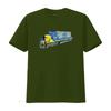Freight Train CSX Engine T Shirt vintage Washed graphic Unisex Stretched Stylish Versatile homme Soft designer clothes