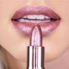 Glitzernder Lippenstift, Farbwechsel-Lipgloss, glänzende Samttextur, langlebig, verleiht Ihren Lippen Glanz, wasserfester Lippenbalsam für Frauen