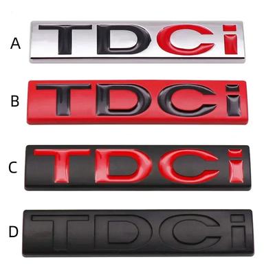 3D Metal TDCI Letters Car Rear Trunk Emblem Badge Sticker Decals For Kuga Explorer Transit Accessories