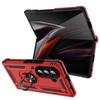 Armor Phone Case for Samsung Galaxy Z Fold 7 6 5 Fold7 Fold6 Fold5 Sockproof Ring Holder Hinge Protection Hard Plastic Cover
