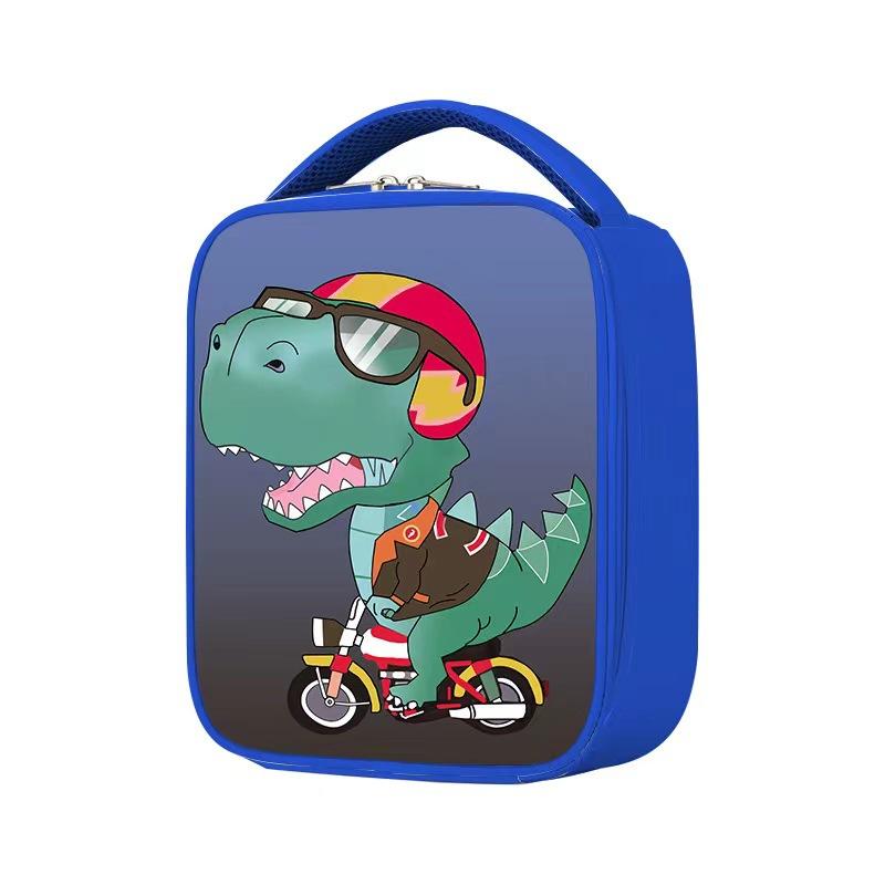Fashion Dinosaur Cooler Lunch Bag Insulated Thermal Food Portable Lunch Box Functional Food Picnic Lunch Bags for Women Kids