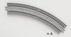 TOMIX Elevated Bridge PC Rail of 1873 N Gauge Model Railway HC243-45-PC(F) (Set 4) (rail)