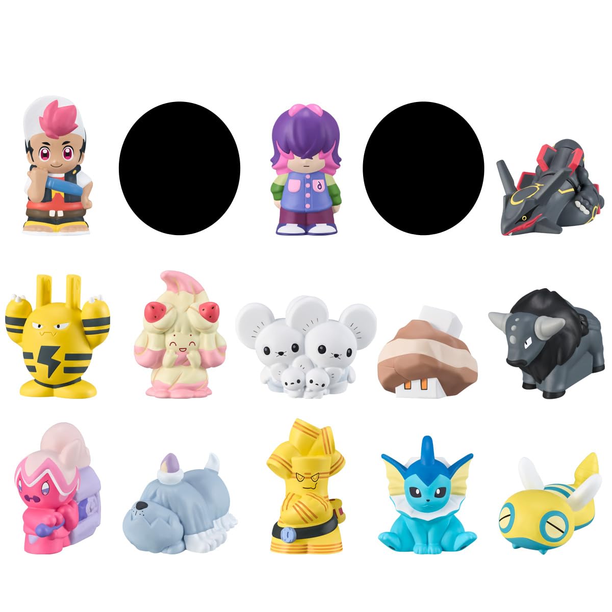BANDAI Pokemon Kids Roy and His Traveling Companions, 24-Piece Box (Candy Toy) Chewing Gum