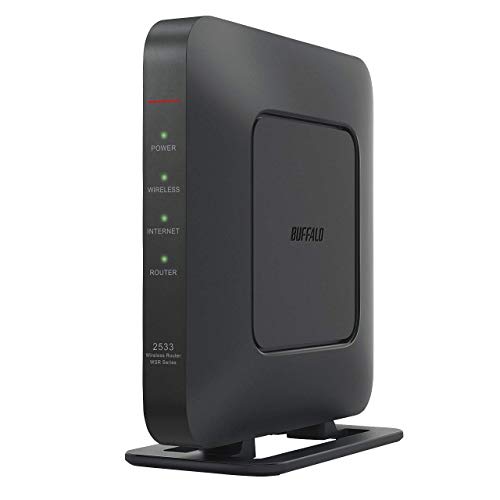 BUFFALO WiFi Wireless LAN Router WSR-2533DHPL2/NB 11ac Ac2600 1733+800Mbps IPv6 Compatible Dual Band 4LDK 3-story Simple Package Telework [iPhone13/12