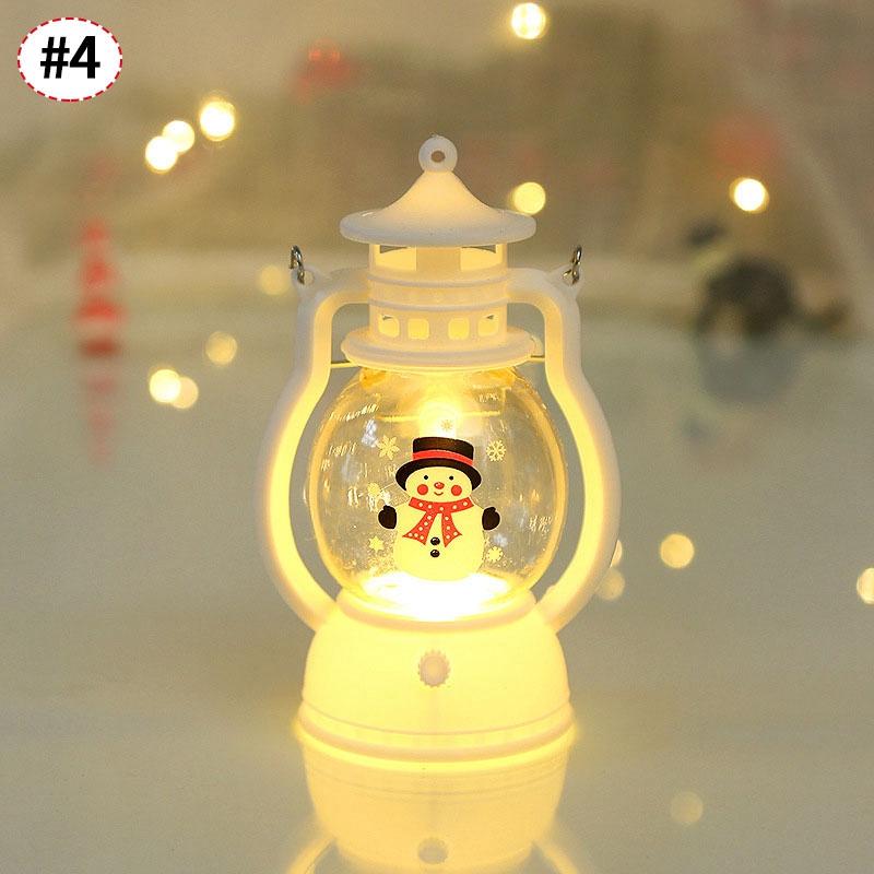 Glowing Christmas Tree Tabletop Ornaments Led Christmas Tree Windows Display Decor Festival Atmosphere Led Night Lights Gift