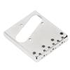 Electric Guitar Bridge Plate Stainless Steel Top Loading Guitar Bridge Plate for TL Cigar Box