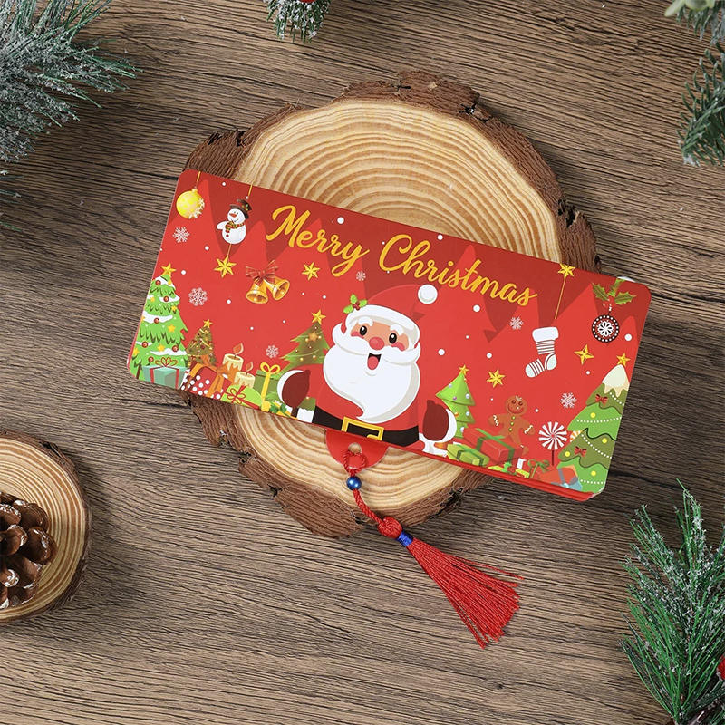 10-Slot Christmas Money Gift Cards Envelope for Cash Gifts Creative Xmas Birthday Party Money Box for Women Men Girl Boy